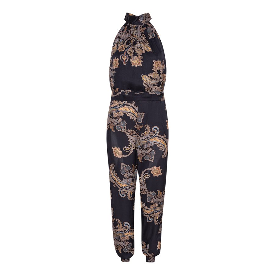 Karmamia lennox jumpsuit pearson paisley blue