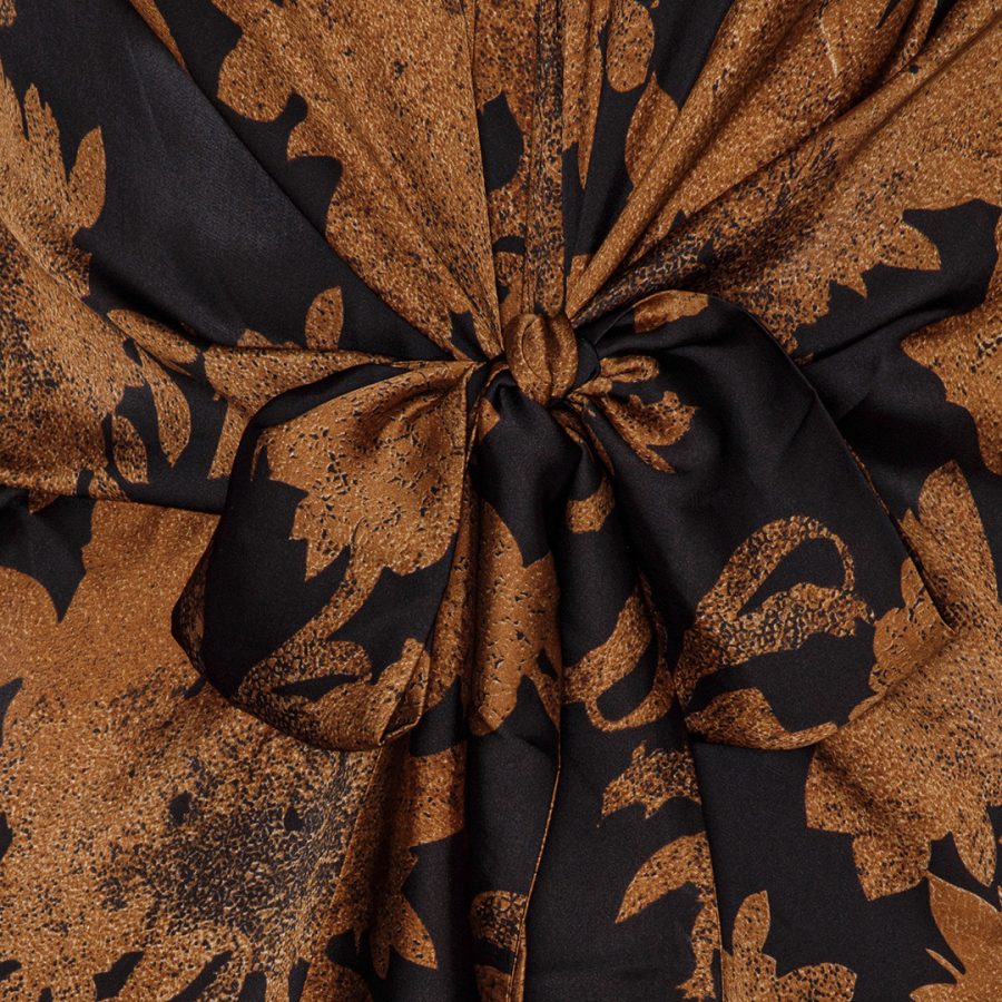 Karmamia mila dress mid tawny flower - Image 3