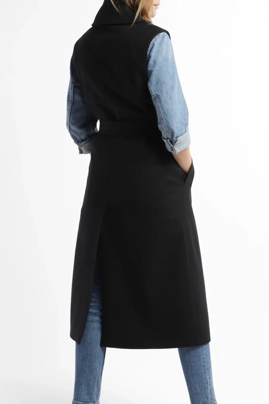 Crowd cph young wool vest black - Image 2