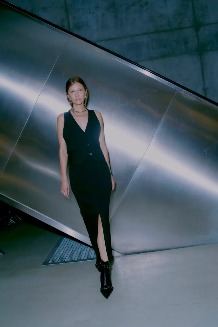 Copenhagen muse tailor skirt black - Image 3