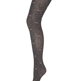 Hype the detail heavy logo pantyhose 200 den