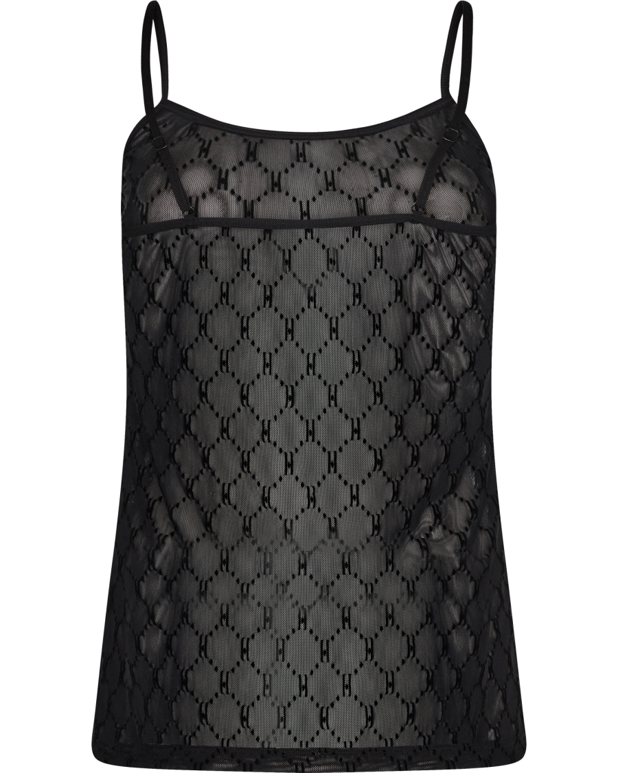Hype the detail mesh singlet black - Image 2