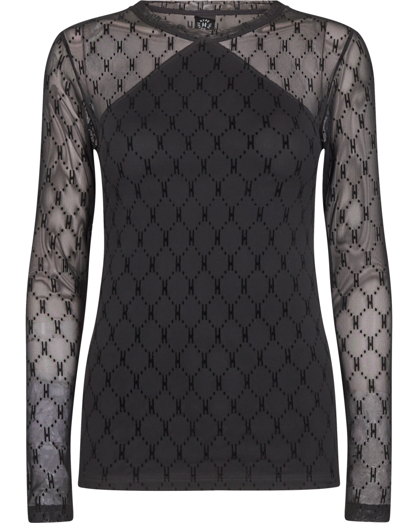 Mesh Blouse Sand Top Fra Hype The Detail main image 1