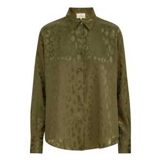 Karmamia alma shirt army leo jacquard