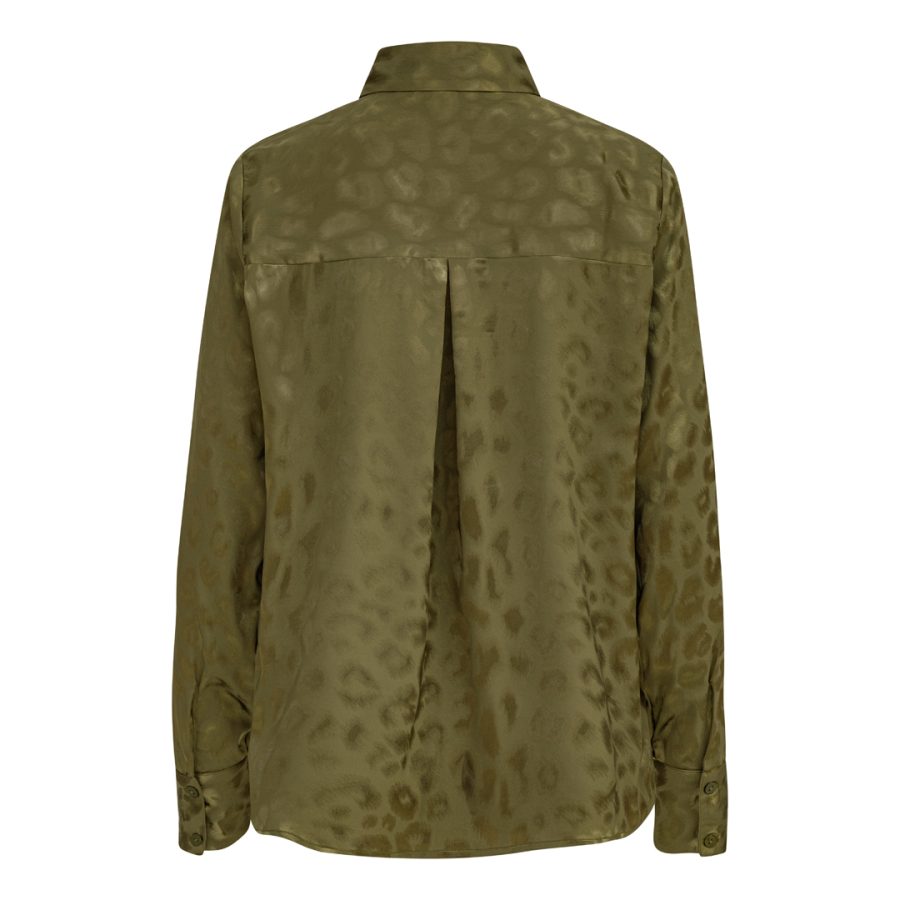 Karmamia alma shirt army leo jacquard - Image 2