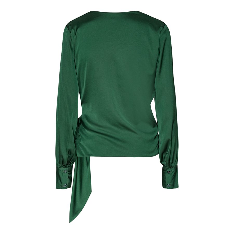Karmamia ines blouse hunter green - Image 2