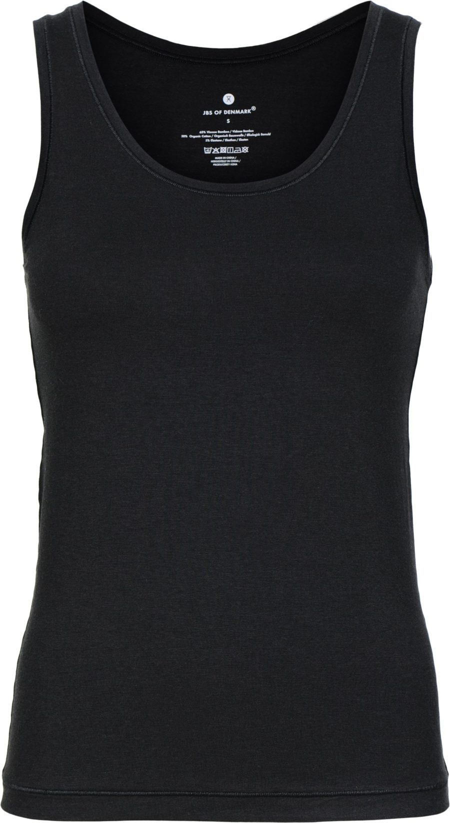Jbs of denmark top with wide straps black