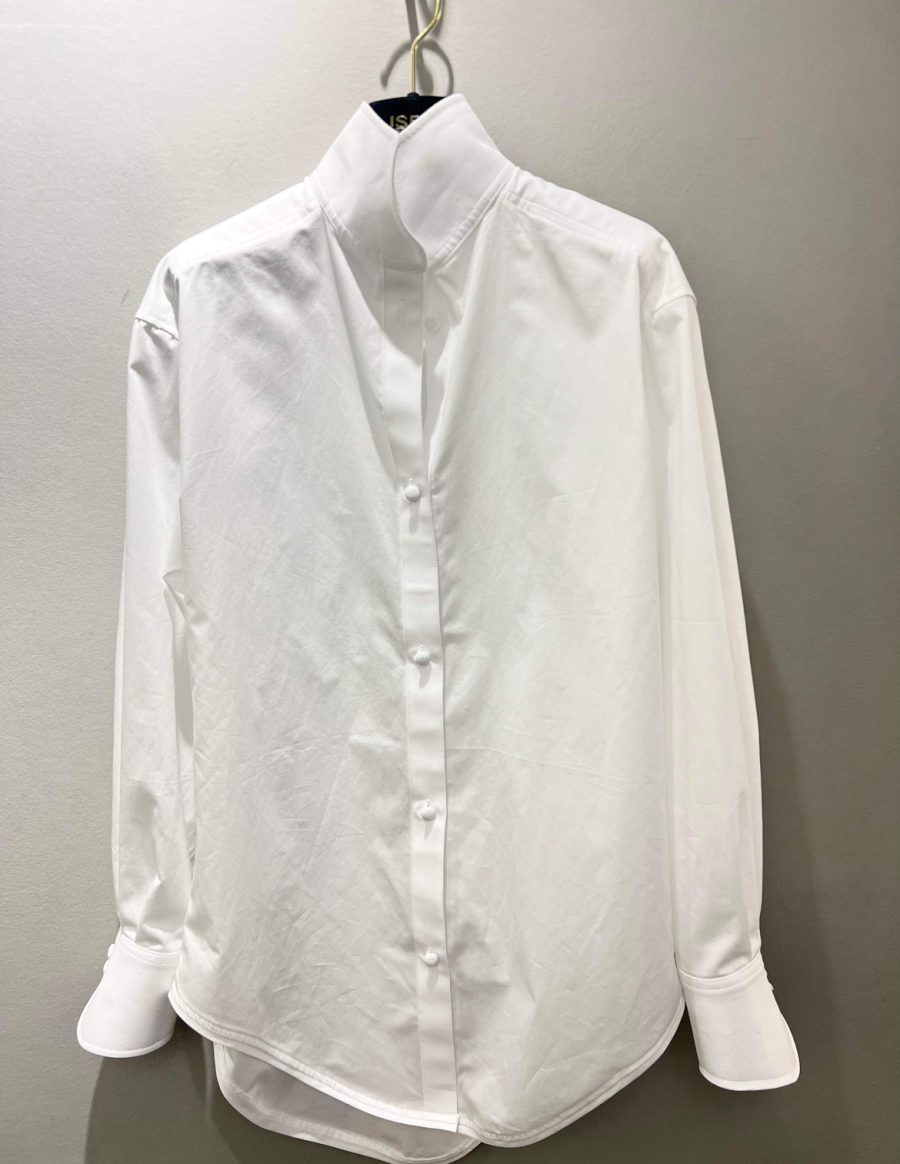 Signé cotton shirt white