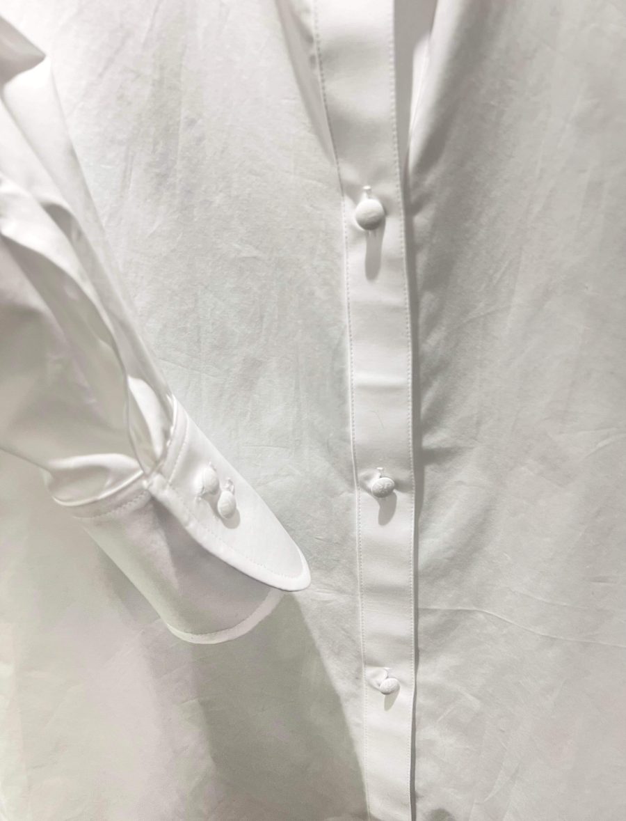 Signé cotton shirt white - Image 2