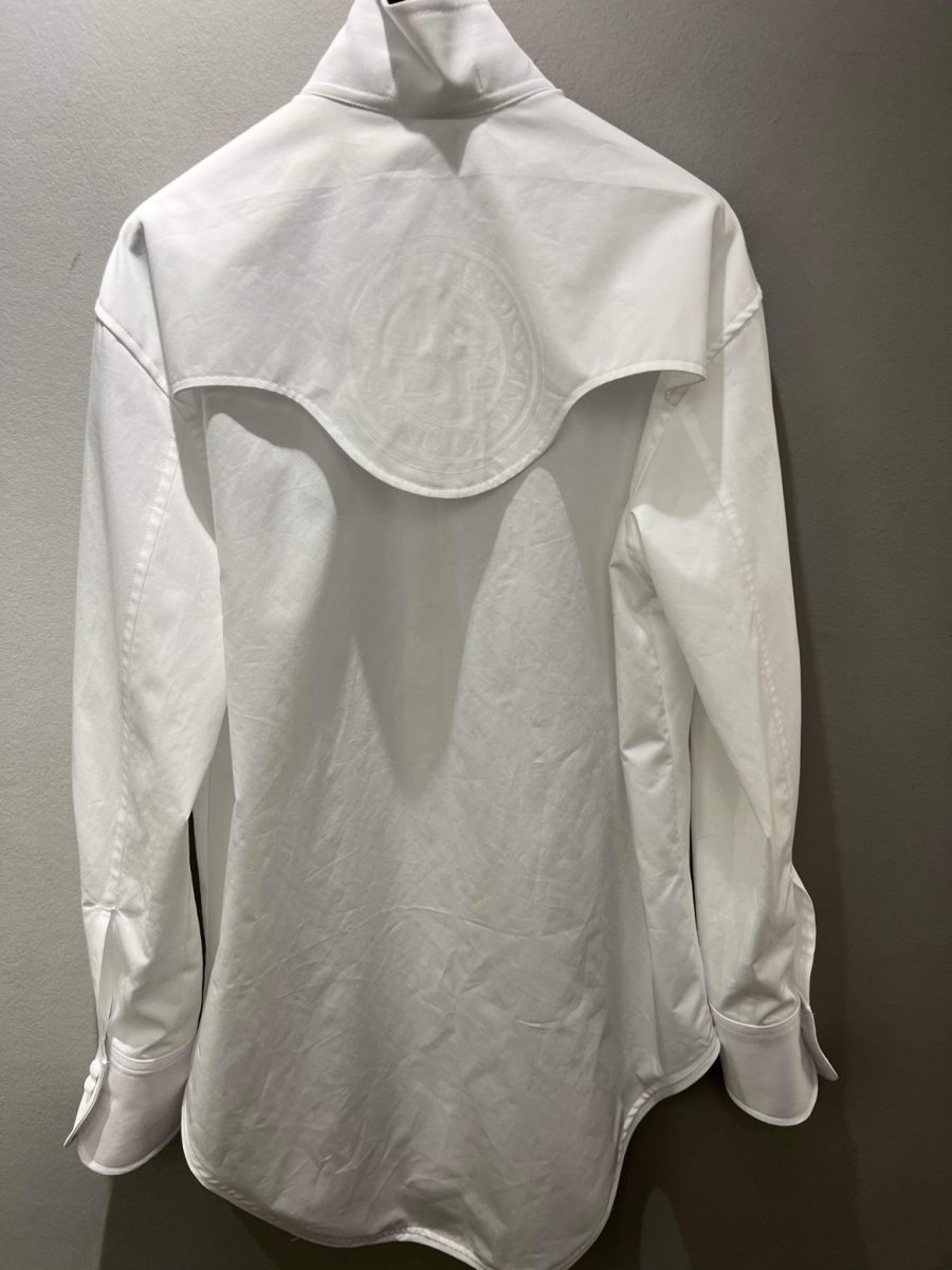 Signé cotton shirt white - Image 3