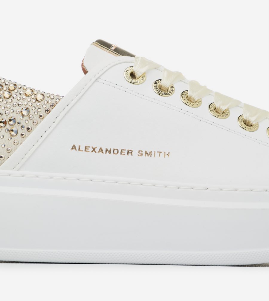 Alexander smith wembley sneakers white gold - Image 4