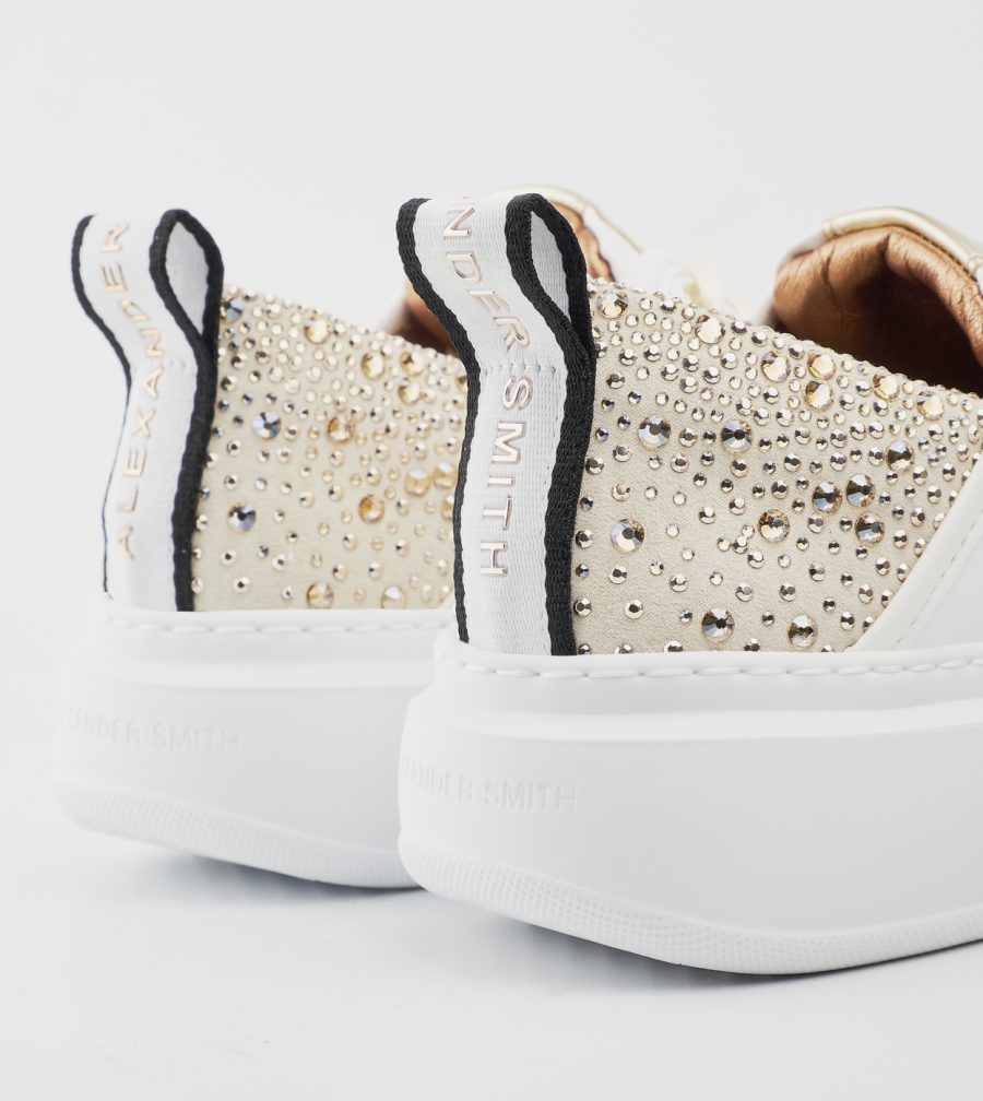 Alexander smith wembley sneakers white gold - Image 5