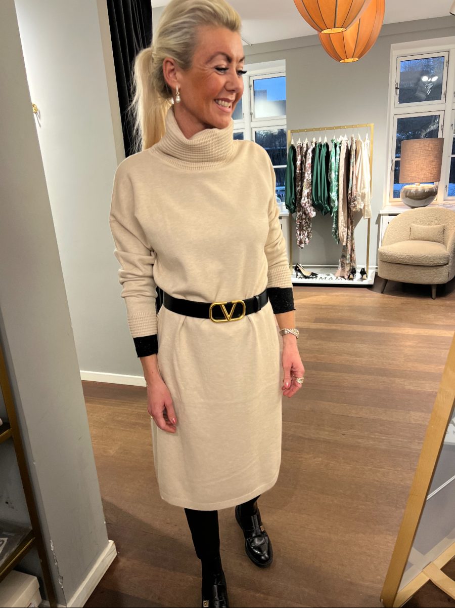 Lara c-dress beige