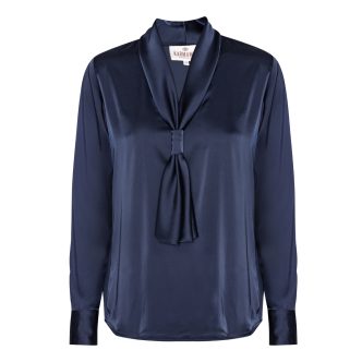 Karmamia jules blouse semi rich navy