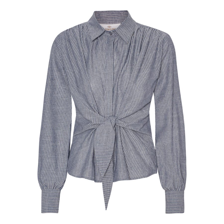 Karmamia lee shirt denim pin stripe