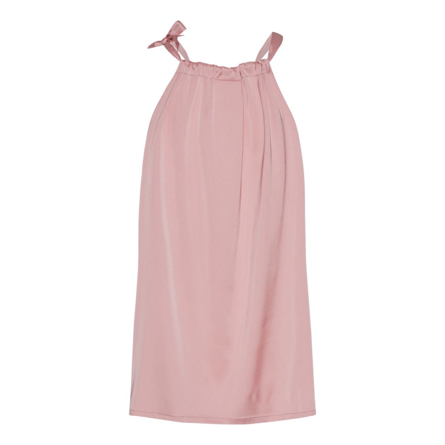Karmamia ruffle tie top fondant pink - Image 2