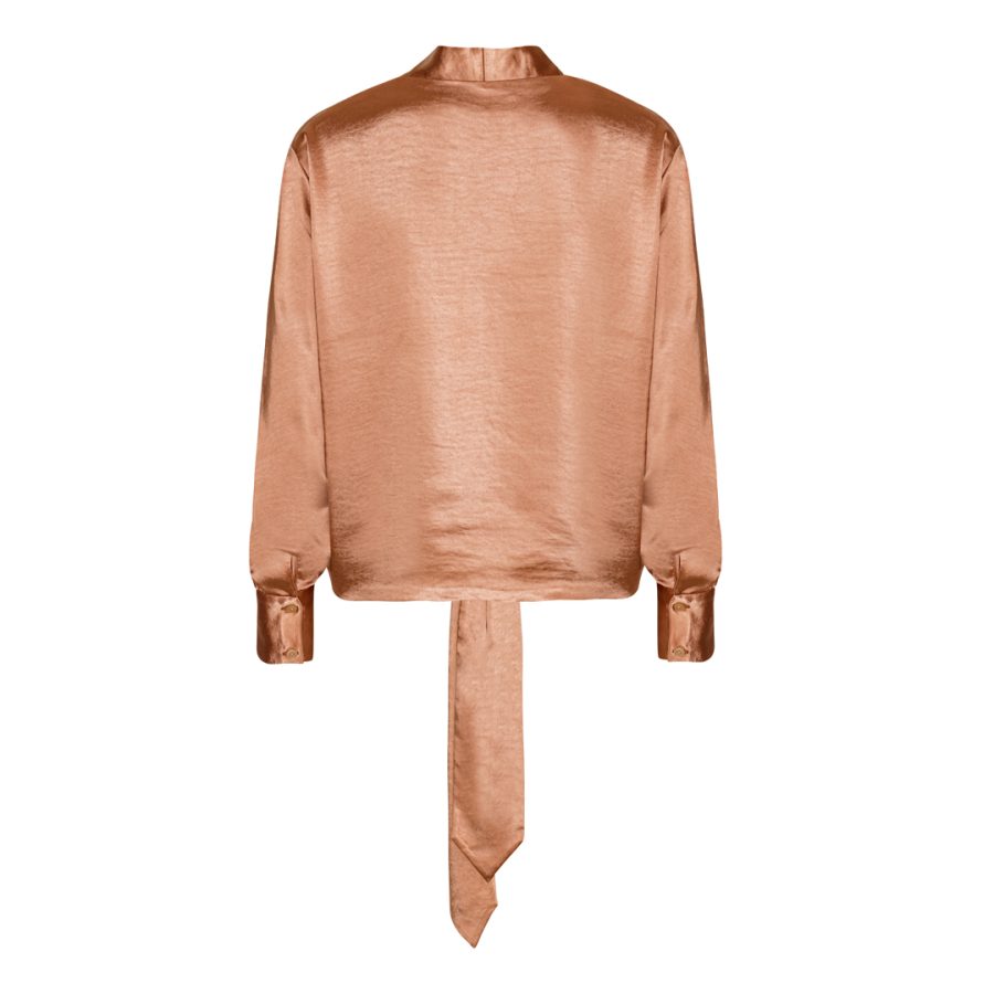 Karmamia wrap jacket ginger rich satin - Image 2