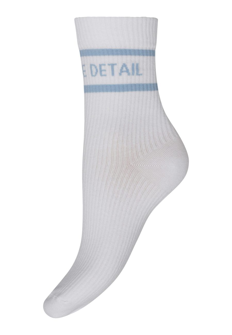 Hype the detail thin tennis sock white