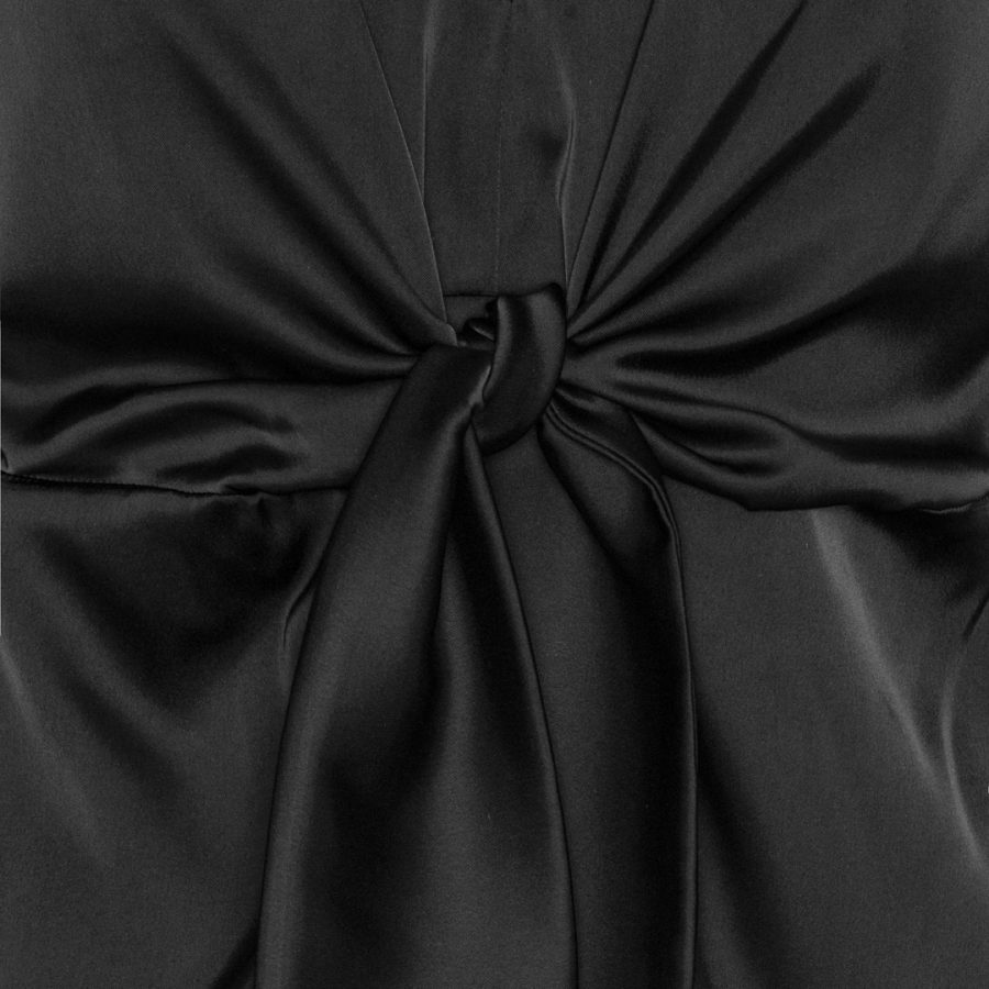 Karmamia blair blouse semi rich satin black - Image 3