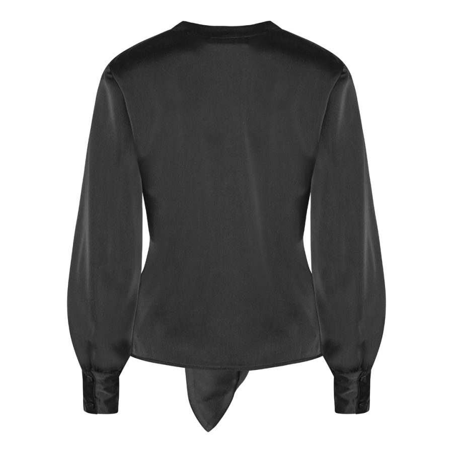 Karmamia blair blouse semi rich satin black - Image 2
