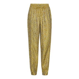 Karmamia cora pants gold leo silk
