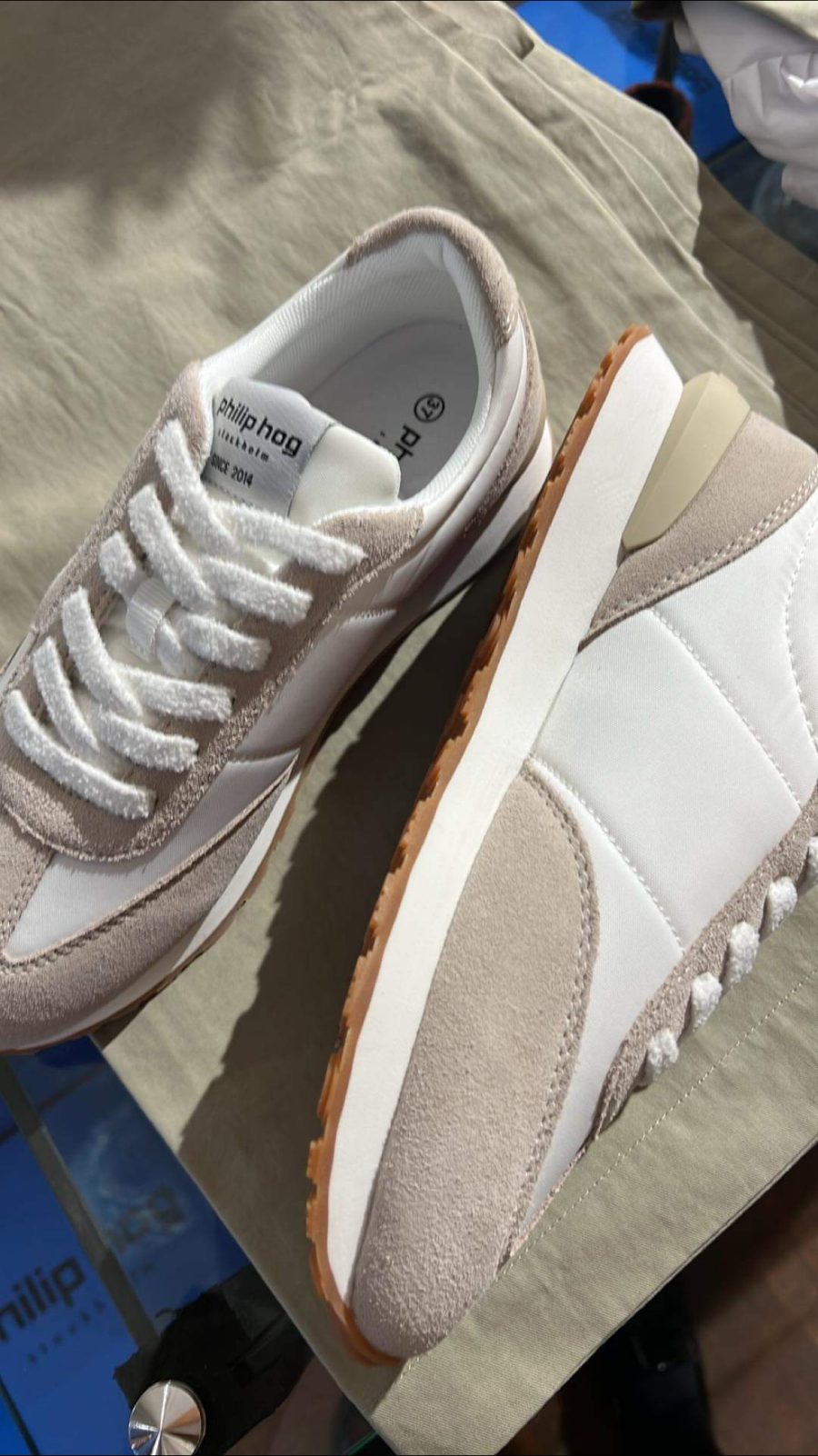 Philip hog retro sneaker sand