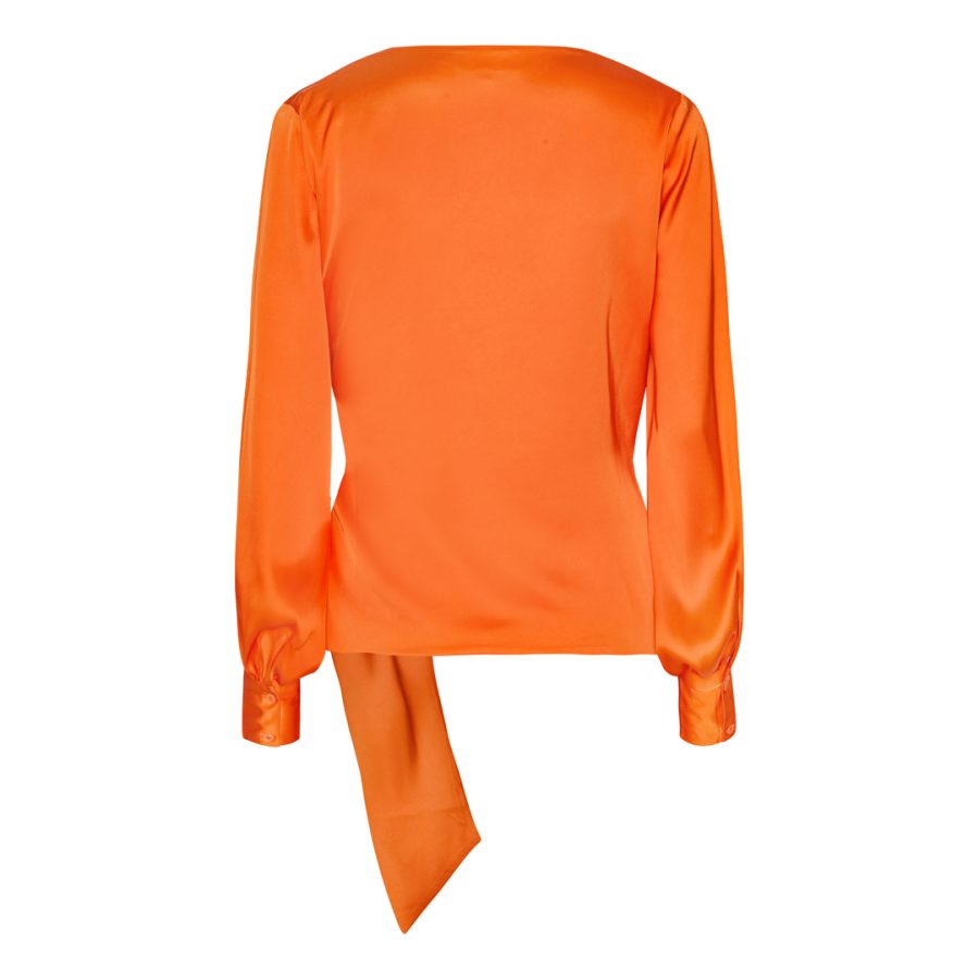 Karmamia ines blouse semi rich orange - Image 2