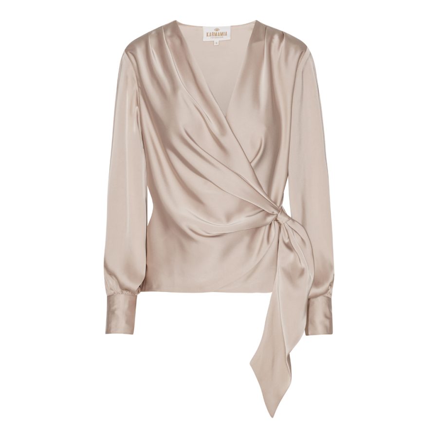 Karmamia ines blouse semi rich shell