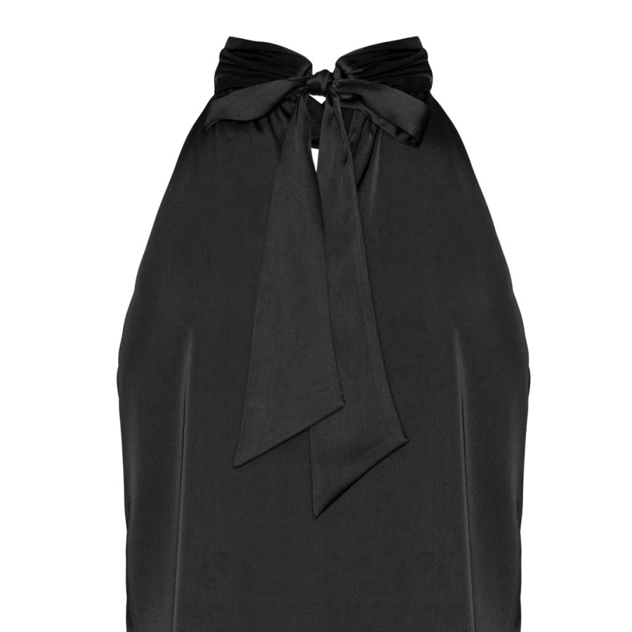 Ava mini dress semi rich black - Image 3