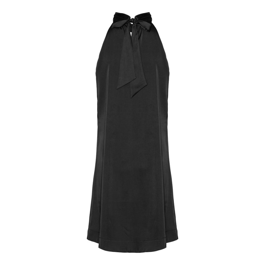 Ava mini dress semi rich black - Image 2