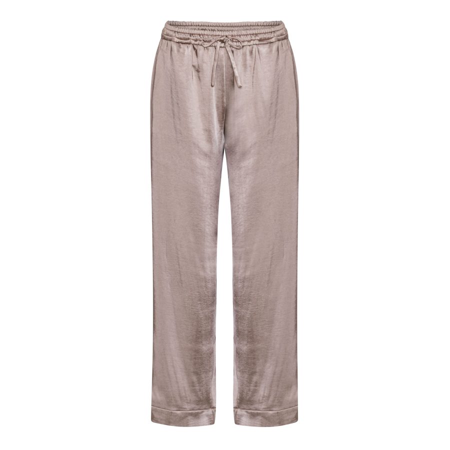 Karmamia garcia pants nude rich satin