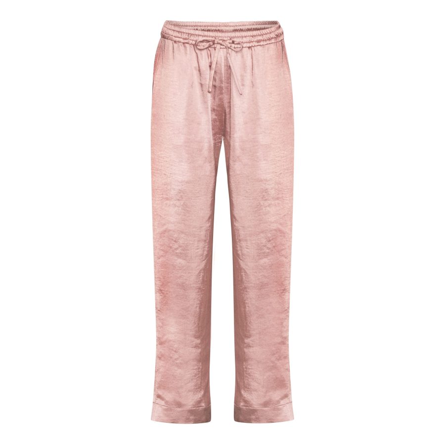 Karmamia garcia pants peach rich satin