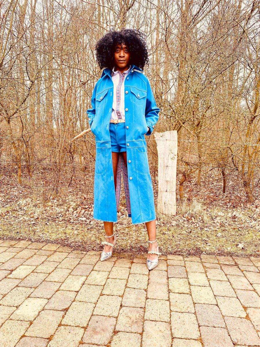 Signé denim coat blue - Image 2