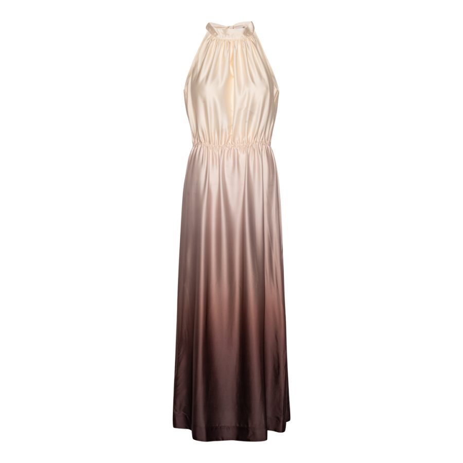 Karmamia lulu dress gradient brown