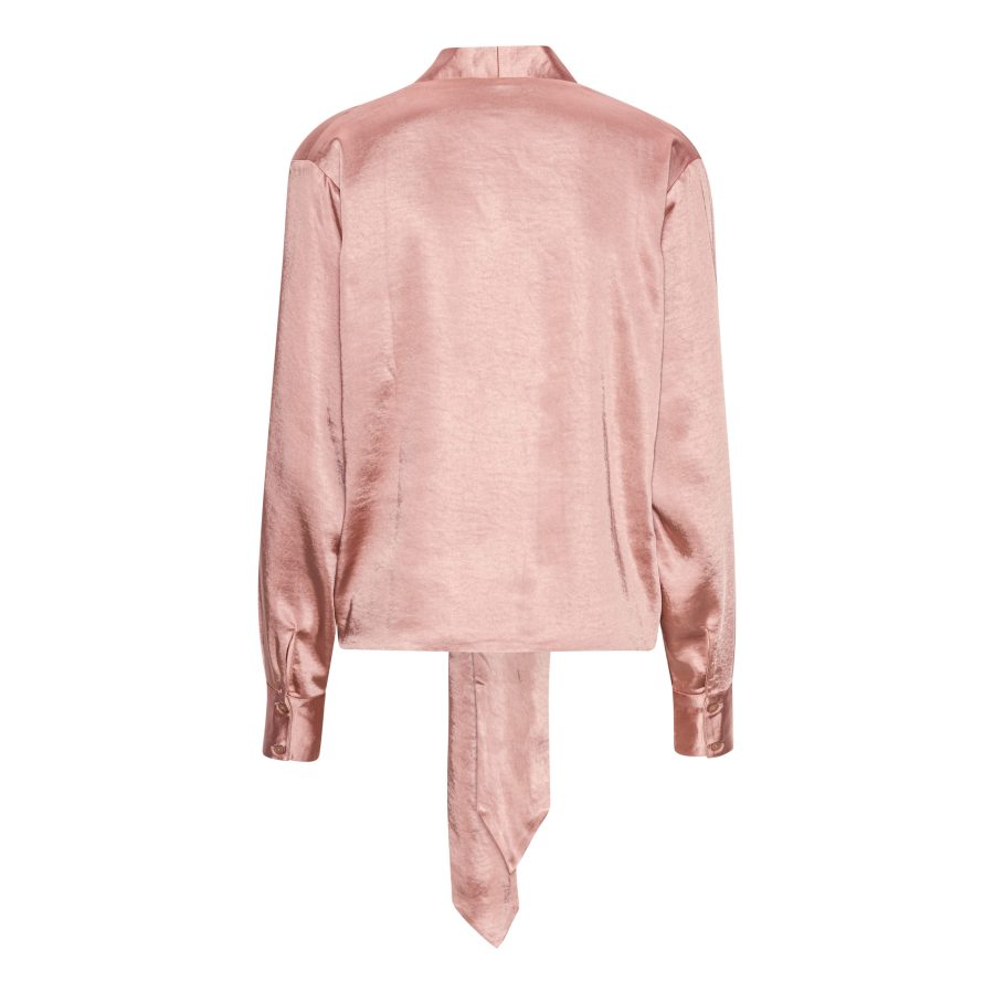 Karmamia wrap jacket peach rich satin - Image 2