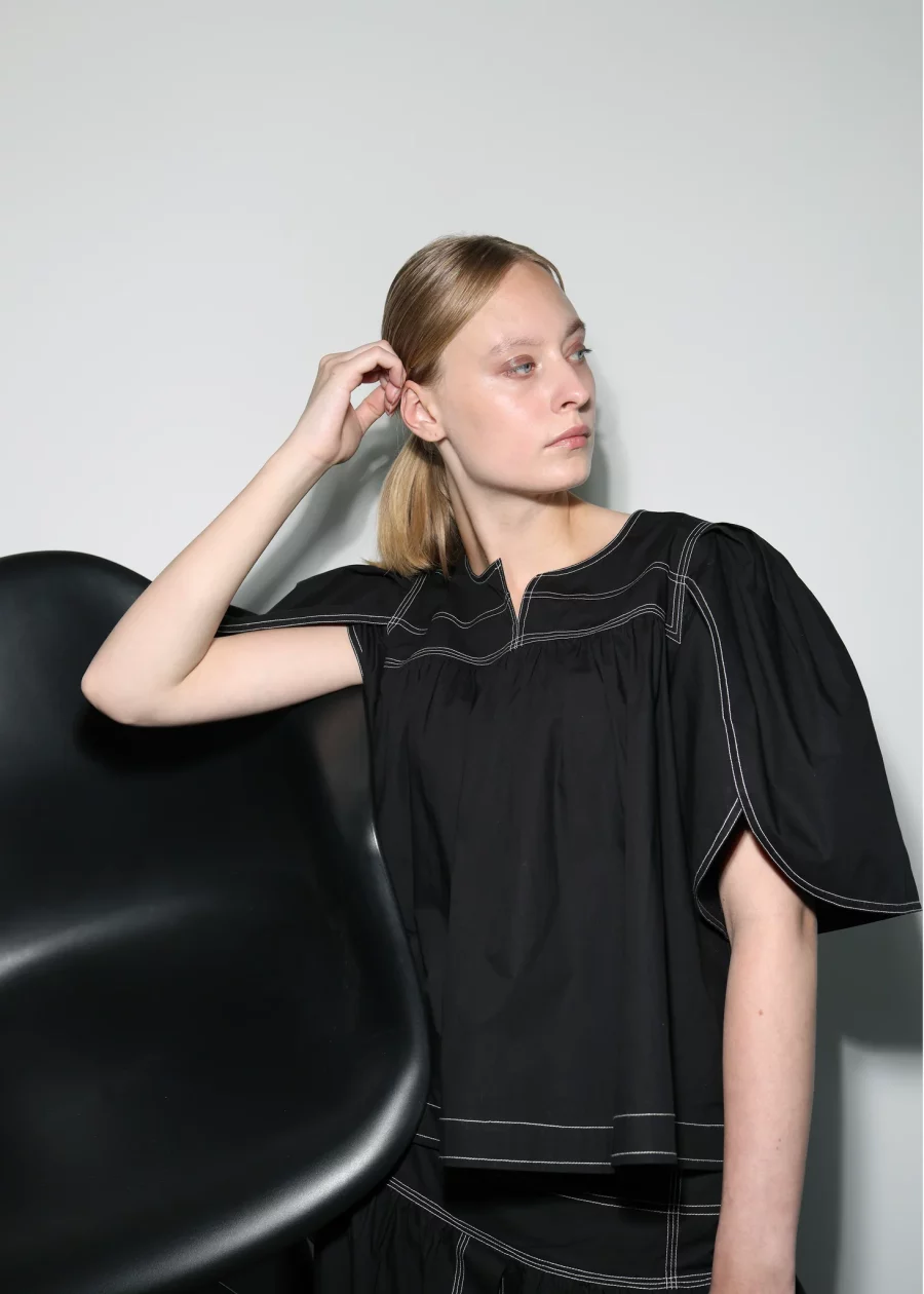 Coéme bolette blouse black