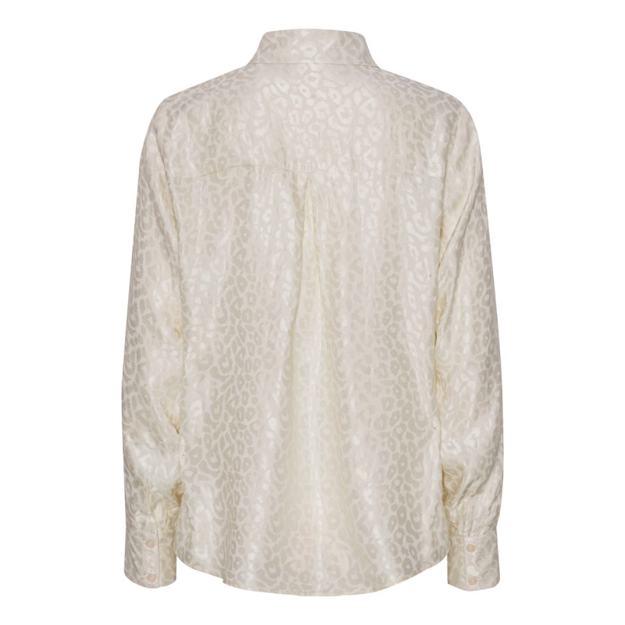 Karmamia alma shirt ivory leo silk - Image 2