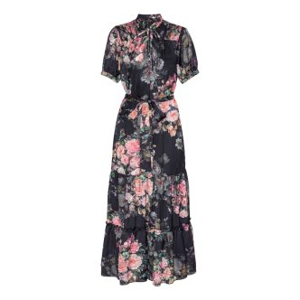 Karmamia eve dress daisy noir tea rose