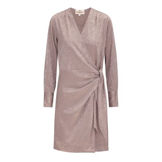 Karmamia harriet dress blush jacquard