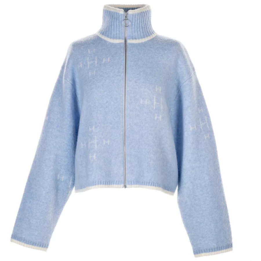 Hést zip jacket light blue