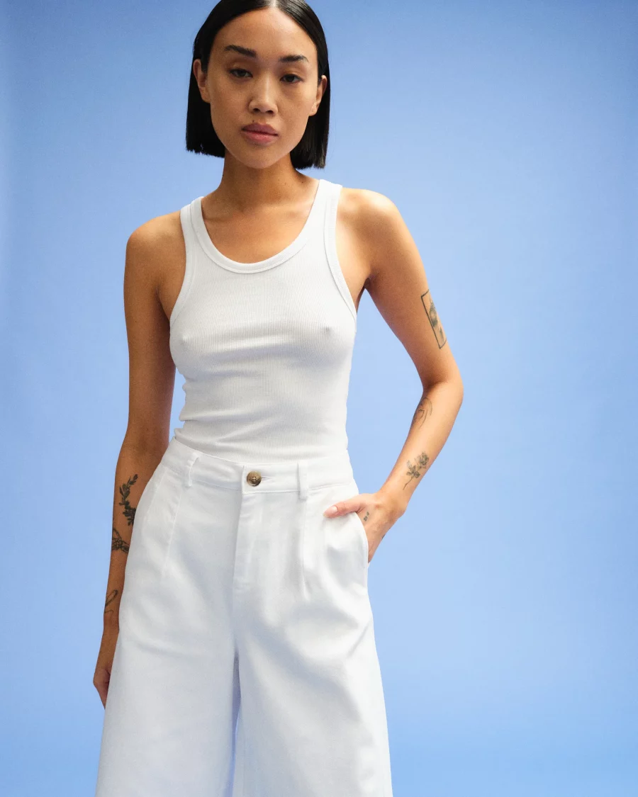 Ivy augusta french shorts optical white - Image 2