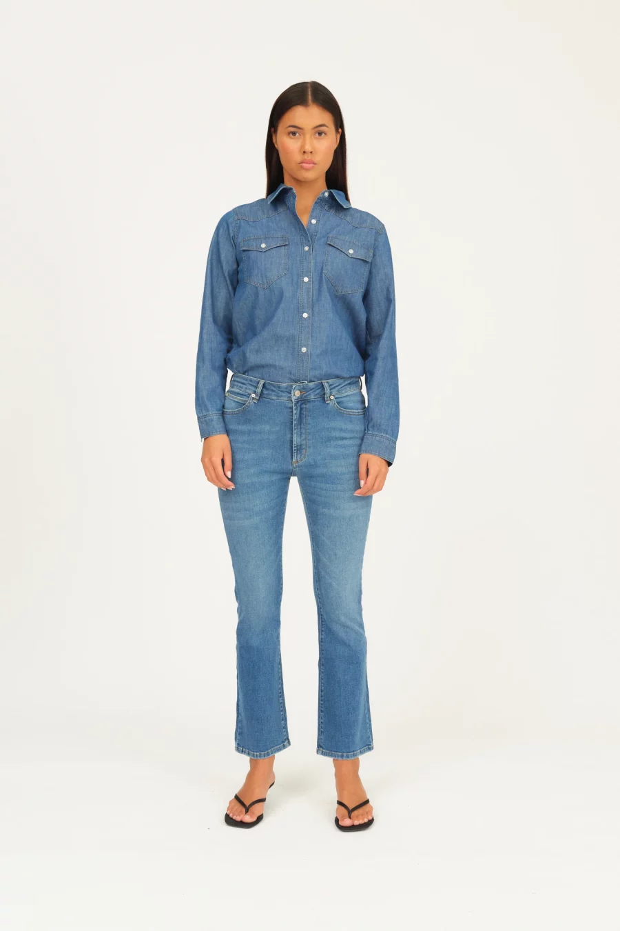 Ivy johanna flare wash jeans denim blue - Image 2