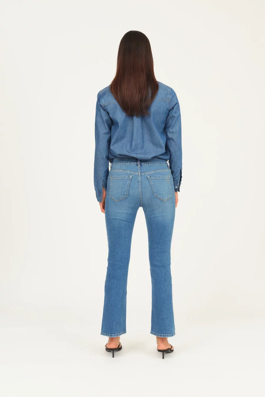 Ivy johanna flare wash jeans denim blue - Image 3