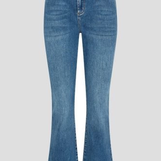 Ivy johanna flare wash jeans denim blue