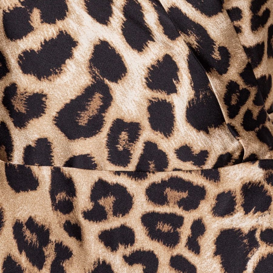 Karmamia iris dress hammered leopard - Image 3