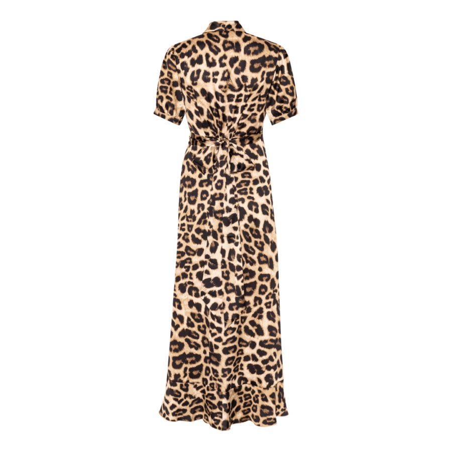 Karmamia iris dress hammered leopard - Image 2