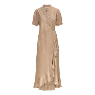 Karmamia iris dress pearl jacquard