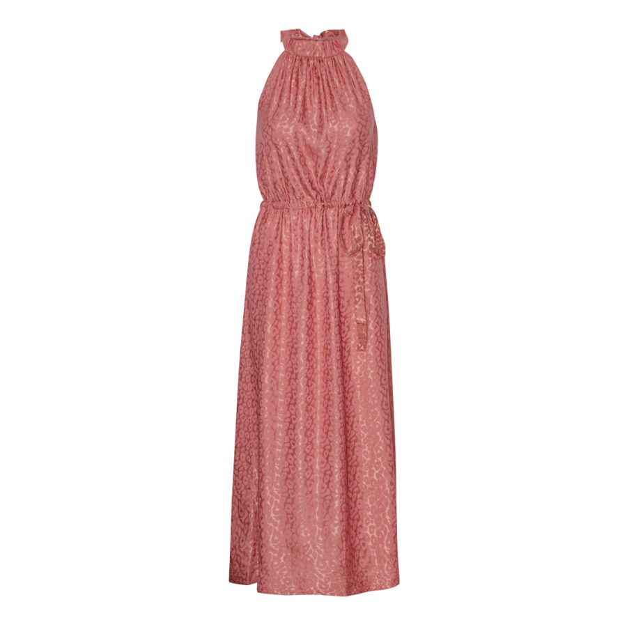 Karmamia layla dress rose leo silk