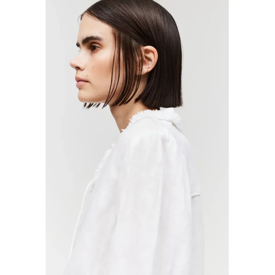 Hést linen blouse white - Image 3