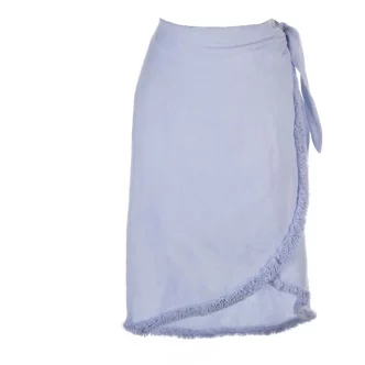 Hést linen skirt light blue